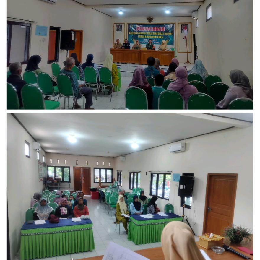 Penyaluran Bantuan Langsung Tunai Dana Desa (BLT DD) 2025